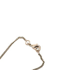 Chanel CC Logo Necklace Gold Silver Plated — view 3