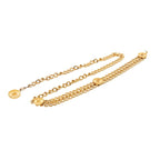 Chanel CC Logo Coin Motif Chain Belt Gold Plated