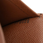 Louis Vuitton Monogram Portefeuille Brazza Wallet Brown Leather — view 7
