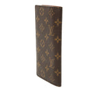 Louis Vuitton Monogram Portefeuille Brazza Wallet Brown Leather — view 2