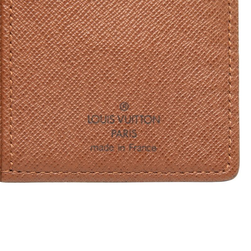 Louis Vuitton Monogram Portefeuille Brazza Wallet Brown Leather — view 6