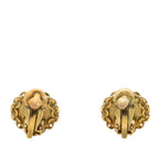 Chanel CC Logo Vintage Earrings Gold Plated — view 2