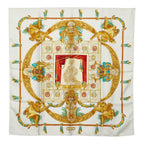 Hermes Carre 90 Hommage a Charles Garnier Architecte de L'opera de Paris Chat