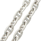 Hermes Chaine D'ancre Silver Choker Necklace GM — view 2