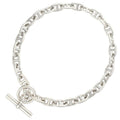 Hermes Chaine D'ancre Silver Choker Necklace GM