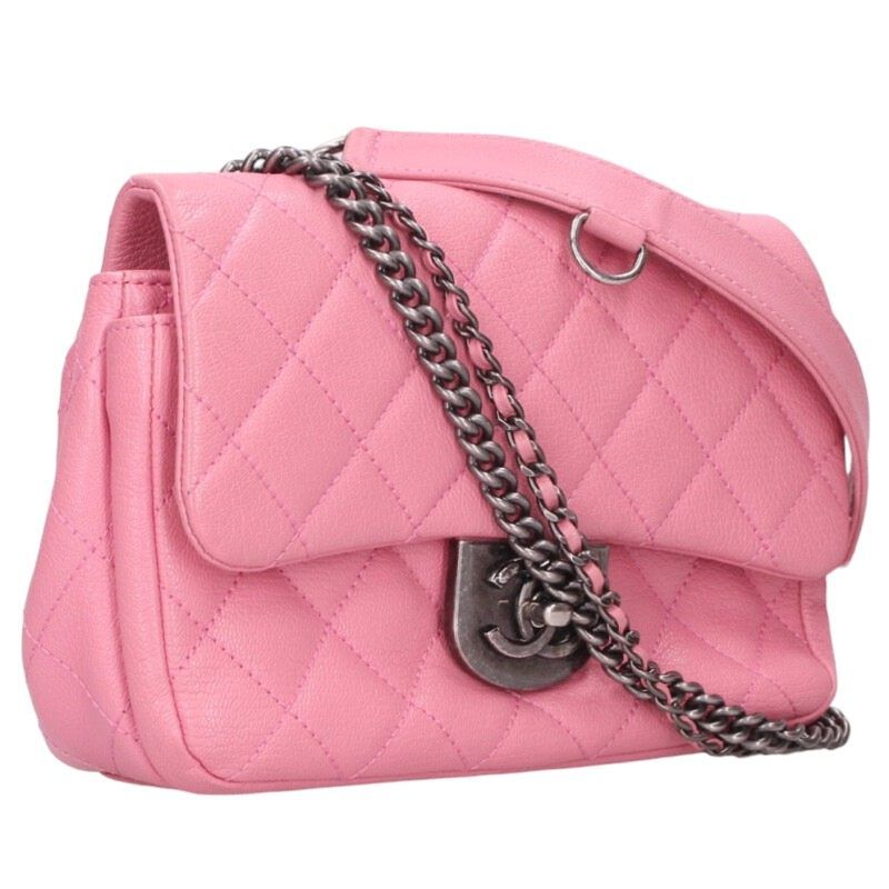 Chanel Quilted Calfskin Chain Shoulder