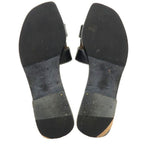 Hermes Sandals Black — view 9