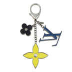 Louis Vuitton Bag Charm Bijou Sac Fleur de Monogram Flower Epi Blue Yellow — view 2