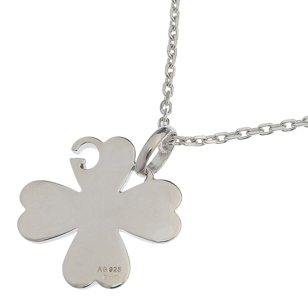 Gucci Clover 925 Sterling Silver Necklace — view 3
