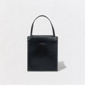 Hermes Lucie PM Tote Box Calf Chevre Noir Black Handbag Misor