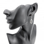 Hermes Earrings Chaine D'ancre Farandole 925 Sterling Silver — view 2