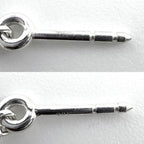 Hermes Earrings Chaine D'ancre Farandole 925 Sterling Silver — view 3