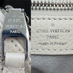 Louis Vuitton 2-Way Selene PM Shoulder Bag Monogram Mahina Beige Silver — view 4
