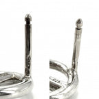 Hermes Earrings Mini Chaine D'ancre 925 Sterling Silver — view 3