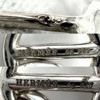 Hermes Earrings Mini Chaine D'ancre 925 Sterling Silver — view 5