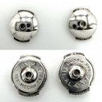 Hermes Earrings Mini Chaine D'ancre 925 Sterling Silver — view 4