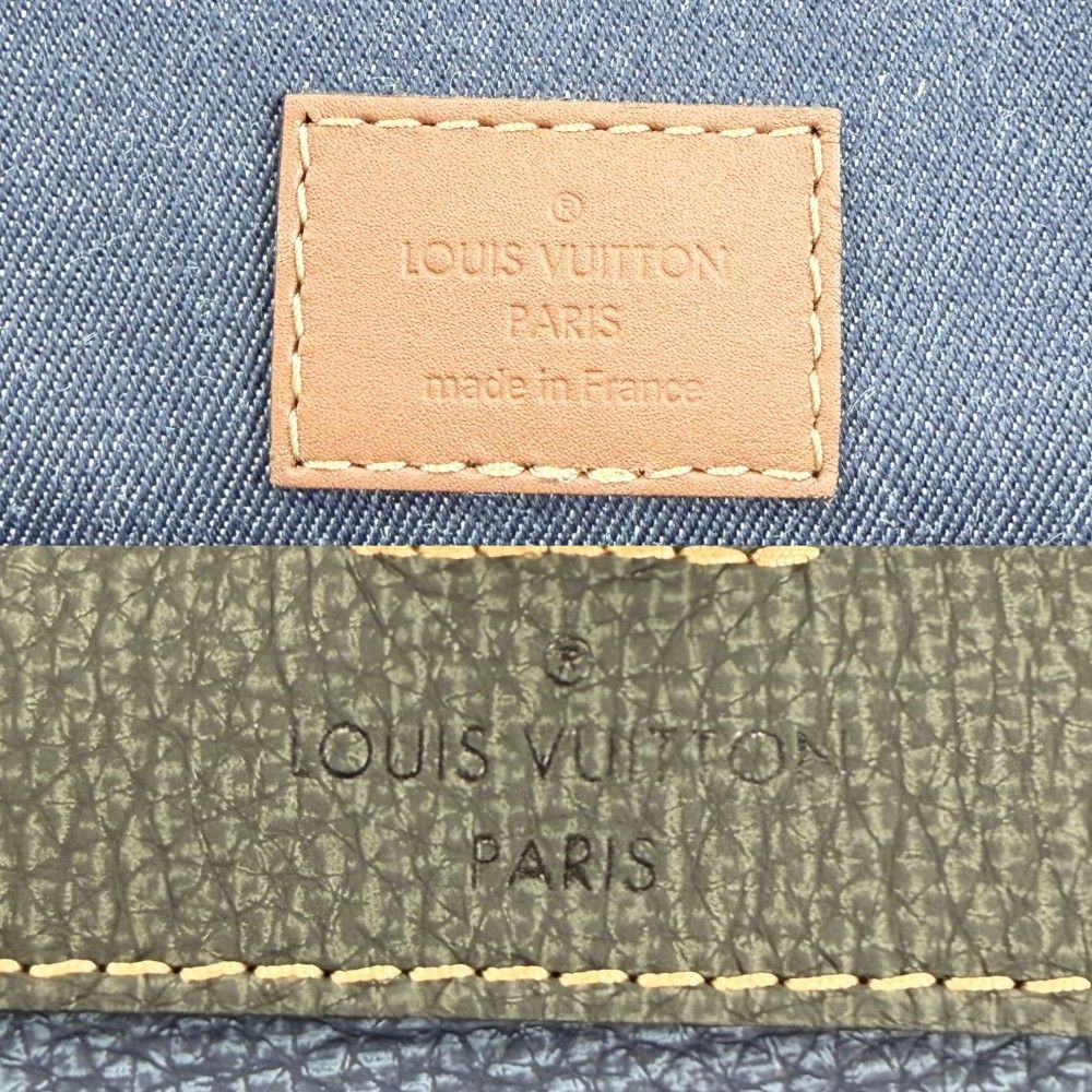 Louis Vuitton Backpack LV Fall Collection Christopher PM Taurillon Leather Gray — view 5