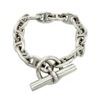 Hermes Bracelet Chaine D'ancre 14 Links 925 Sterling Silver