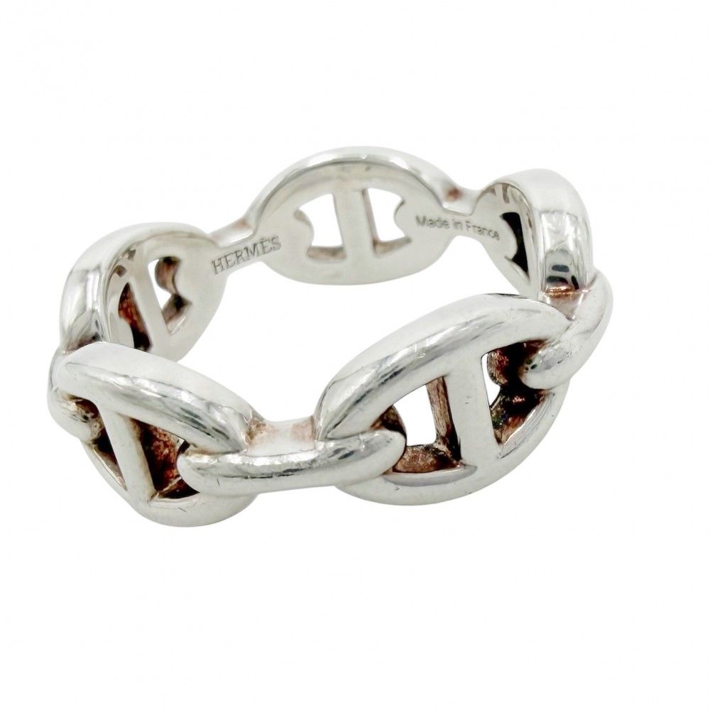 Hermes Ring Chaine D'ancre Small Items 56 925 Sterling Silver