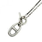 Hermes Necklace Chaine D'ancre Amulet Pendant 925 Sterling Silver