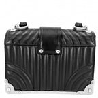 Prada Shoulder Bag Cahier Diagram Bag Crossbody Nylon Black Silver — view 2