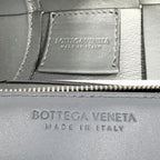 Bottega Veneta Shoulder Bag Maxi Intrecciato Small Canet Bag Crossbody Gray — view 5