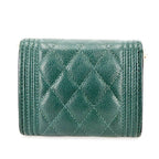 Chanel Chain Wallet Boy Quilted Mini Shoulder Bag Crossbody CC Logo Caviar — view 2