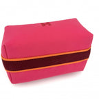 Hermes Handbag Vanity Pouch Bride-a-Brac PM Cotton Pink Silver — view 3