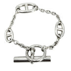 Hermes Bracelet Chaine D'ancre Farandole 925 Sterling Silver