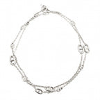 Hermes Necklace Farandole Long Chaine D'ancre 925 Sterling Silver