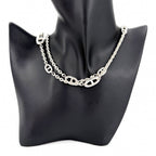 Hermes Necklace Farandole Long Chaine D'ancre 925 Sterling Silver — view 2