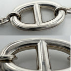 Hermes Necklace Farandole Long Chaine D'ancre 925 Sterling Silver — view 6