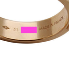 Louis Vuitton Ring Empreinte LV Pink Gold — view 6