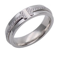 Tiffany & Co Ring Diamond T Two Narrow White Gold Polished