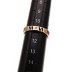 Tiffany & Co Ring Diamond Atlas Earrings Pink Gold No 11 — view 9