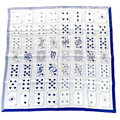 Hermes Scarf Carre 90 Silk Jeu de Cartes Playing Card Number Bandana Multicolor