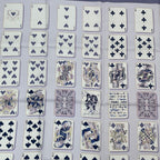 Hermes Scarf Carre 90 Silk Jeu de Cartes Playing Card Number Bandana Multicolor — view 2