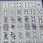 Hermes Scarf Carre 90 Silk Jeu de Cartes Playing Card Number Bandana Multicolor — view 3