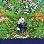 Hermes Carre 90 Scarf Sichuan Navy — view 6