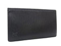 Louis Vuitton Wallet Porto Chequier Cult Cles Black Epi Leather Bifold Billfold