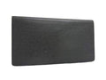 Louis Vuitton Wallet Taiga Portefeuille Long Black Leather Bifold Billfold