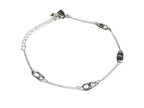 Dior Bracelet CD Logo Silver Metal