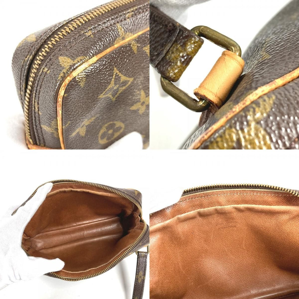 Louis Vuitton Shoulder Bag Pochette Ma Roulis Bandouliere Monogram Canvas Brown — view 8