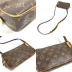 Louis Vuitton Shoulder Bag Pochette Ma Roulis Bandouliere Monogram Canvas Brown — view 7