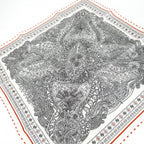Hermes Scarf Carre 55 Maharani's Garden Bandana le Jardin de la Mahar Silk — view 5