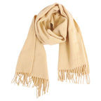 Hermes Scarf Shawl Fringe Cashmere — view 4