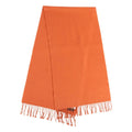 Hermes Scarf Shawl Fringe Cashmere
