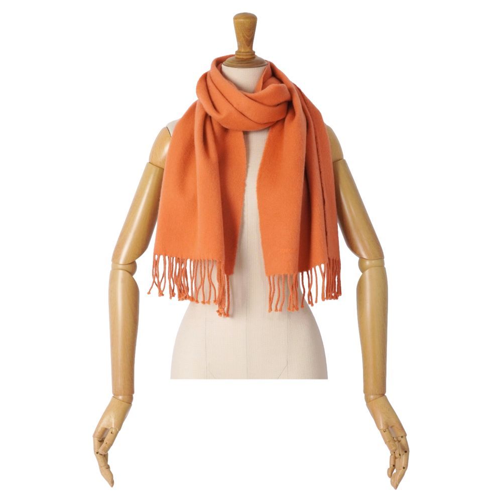 Hermes Scarf Shawl Fringe Cashmere — view 3