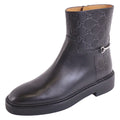 Gucci Boots Short Horsebit GG Pattern