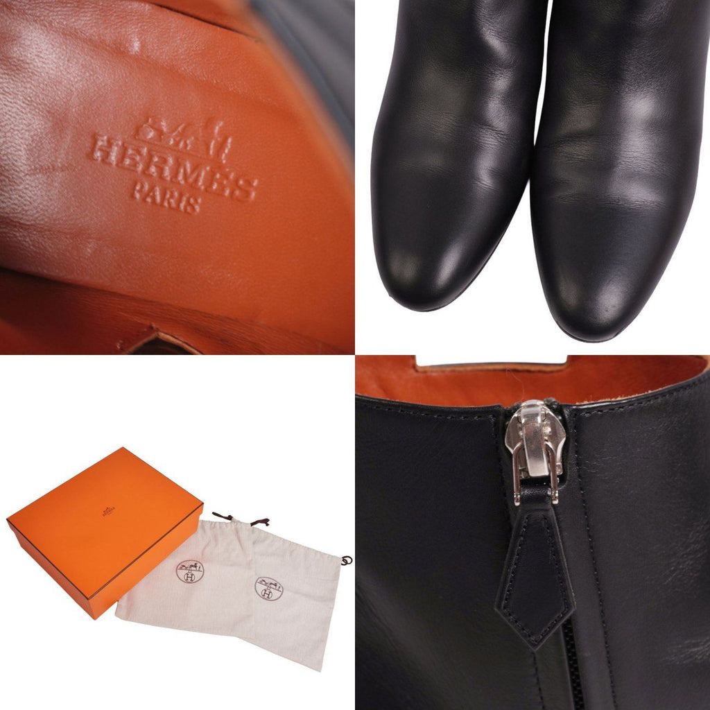 Hermes Boots Demarche Short Leather — view 9